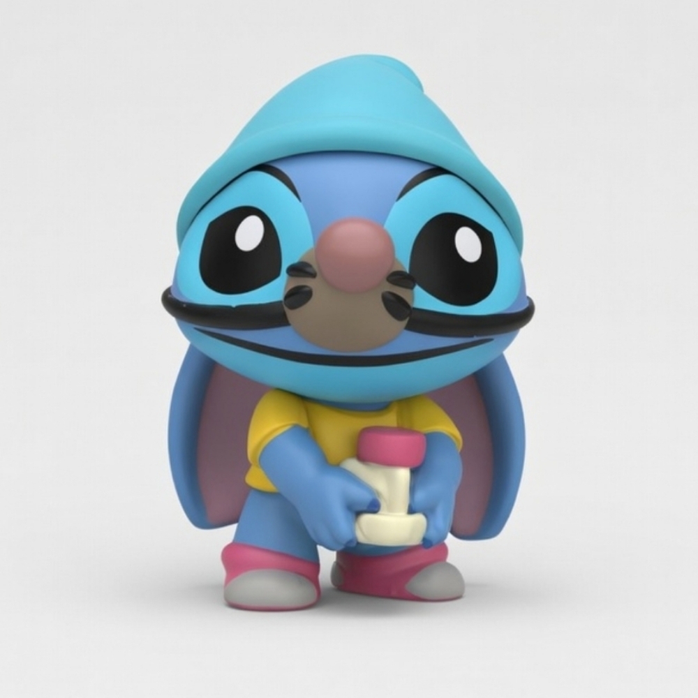 Disney Stitch Toy In GusGus Costume Mini Mystery Funko Small
